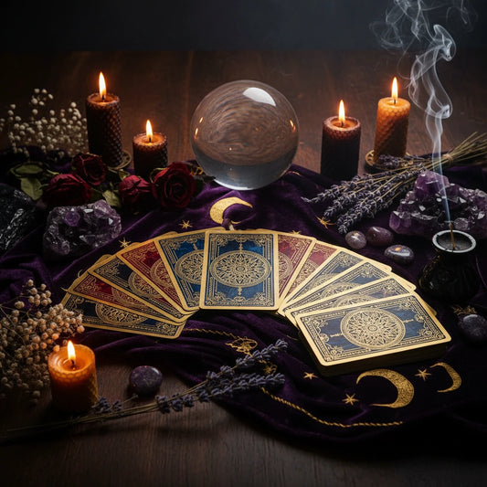 Le Tarot Doré Rider-Waite, dorure à la feuille