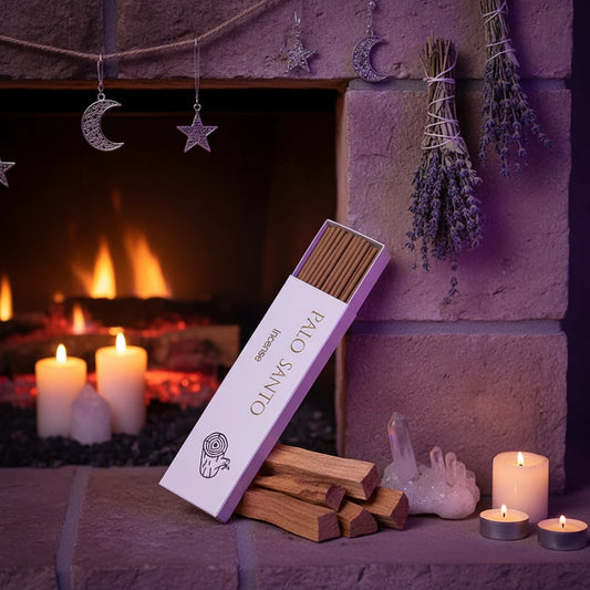 Encens Palo Santo & sauge blanche 30 bâtonnets