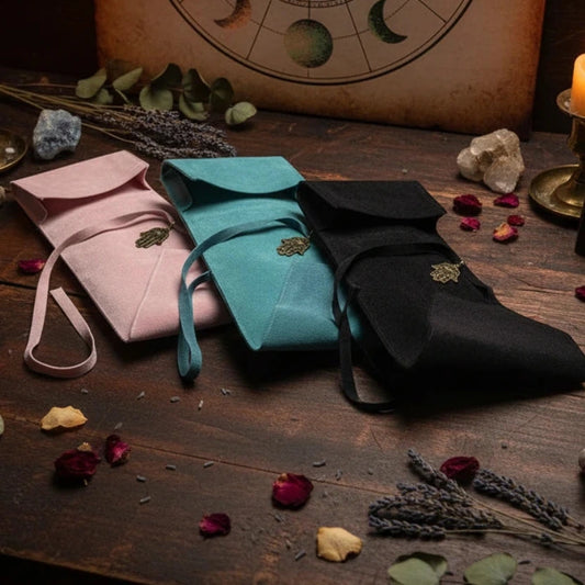 Pochette en velours Main de Hamsa
