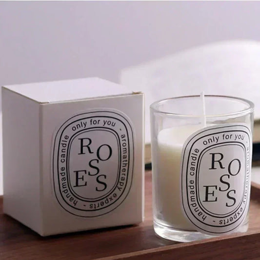 Bougie d'aromathérapie en cire de soja