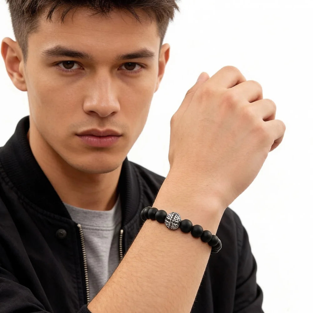 L'Obsidienne Bracelet de protection.