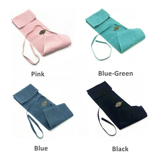 Pochette en velours Main de Hamsa