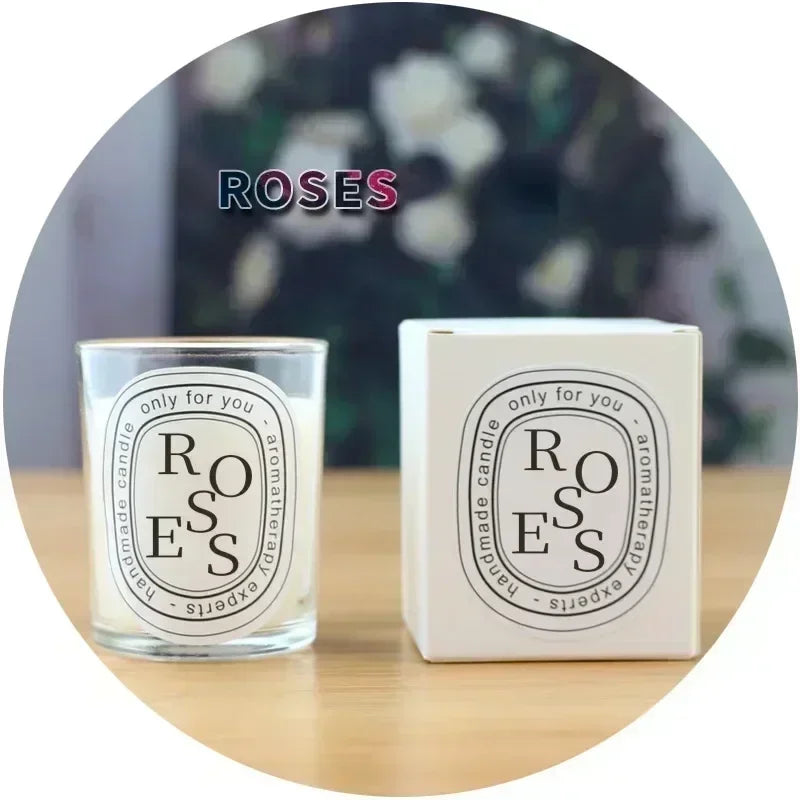 Bougie d'aromathérapie en cire de soja