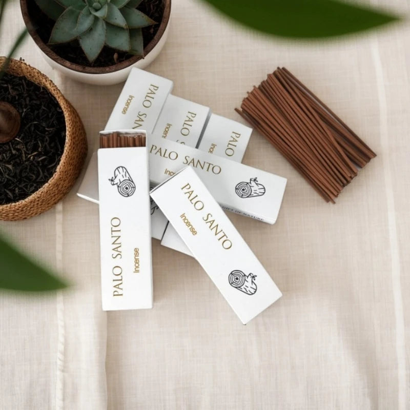 Encens Palo Santo & sauge blanche 30 bâtonnets